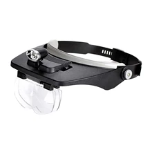 

Headband Magnifier with LED Light Headset Magnifying Glasses Handsfree
