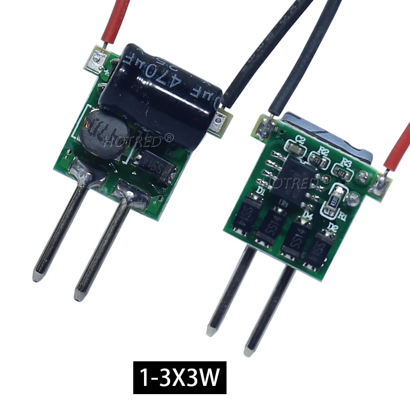 Details about / 10PCS 3X3W 600mA MR16 12V LED diver For 9-12V 3PCS 3W High LED Lamp