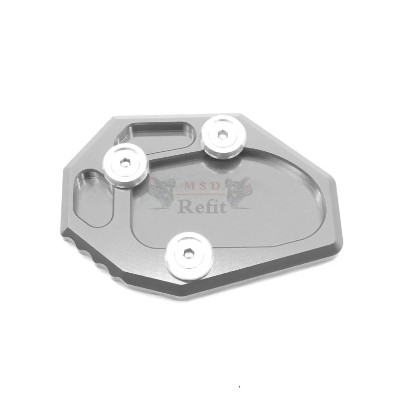 Мотоцикл cycl CNC боковой Стенд Kickstand Kick Stand расширение ножной пластины Pad для YAMAHA mt-07 FZ-07 MT 07 FZ 07