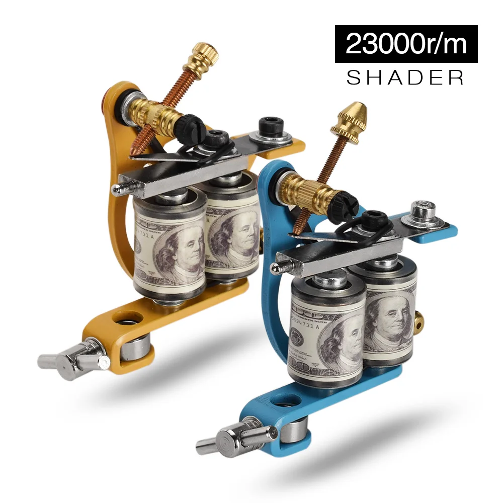 Shader Tattoo Coil Machine Stainless Steel  Professional De Tatuagem Maquina Bobina  maquina de tattoo