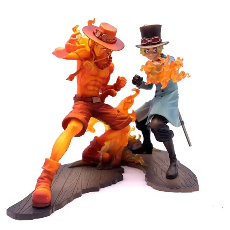 Anime One Piece Stampede Figure Fire Fetter Sabo Ace Pvc Action Figures Collection Model Toys 15cm Action Figures Aliexpress