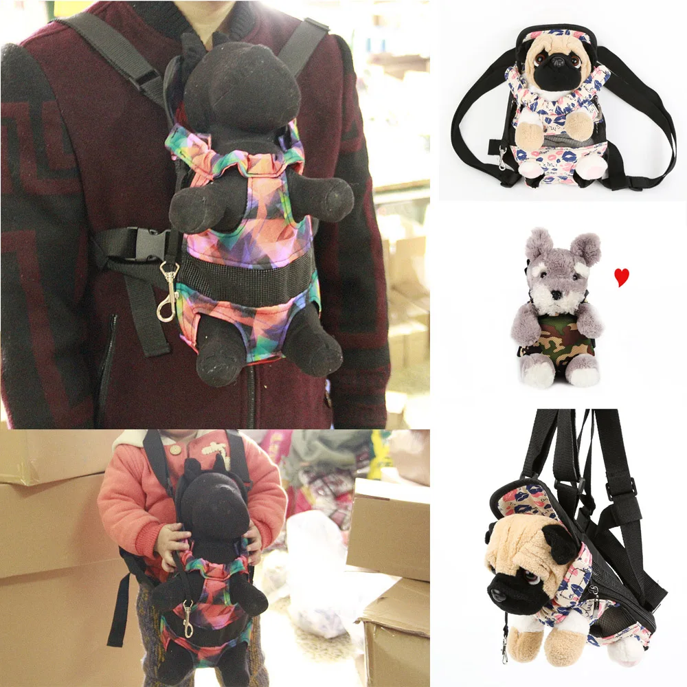 Faroot porteador para perros Transportín para perros de malla de viajes al aire libre de productos bolsas transpirables con asas para hombros para perro pequeño