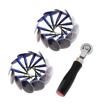 

Tire Repair Plug Patches And Stitcher Tire Repair Tool Kits Tire Repair For Car Motorcycle Bicycle Bike Scooter