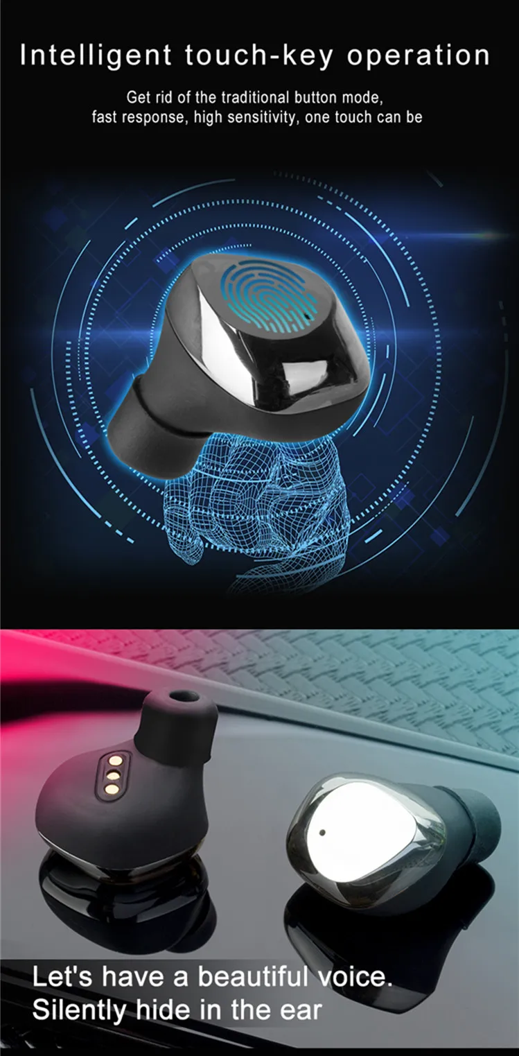 LEORY X26 TWS Беспроводные Bluetooth 5,0 наушники IPX7 водонепроницаемые сенсорные стерео Hifi спортивные музыкальные наушники с микрофоном для Xiaomi