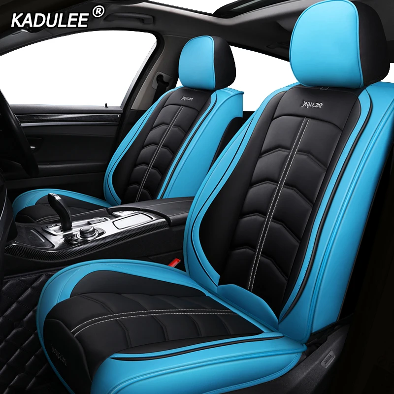 Чехол для автомобильного сиденья KADULEE роскошный кожаный чехол Volkswagen passat vw polo golf