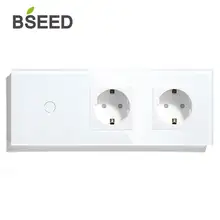 Сенсорный выключатель bseed европейского стандарта 1 клавиша
