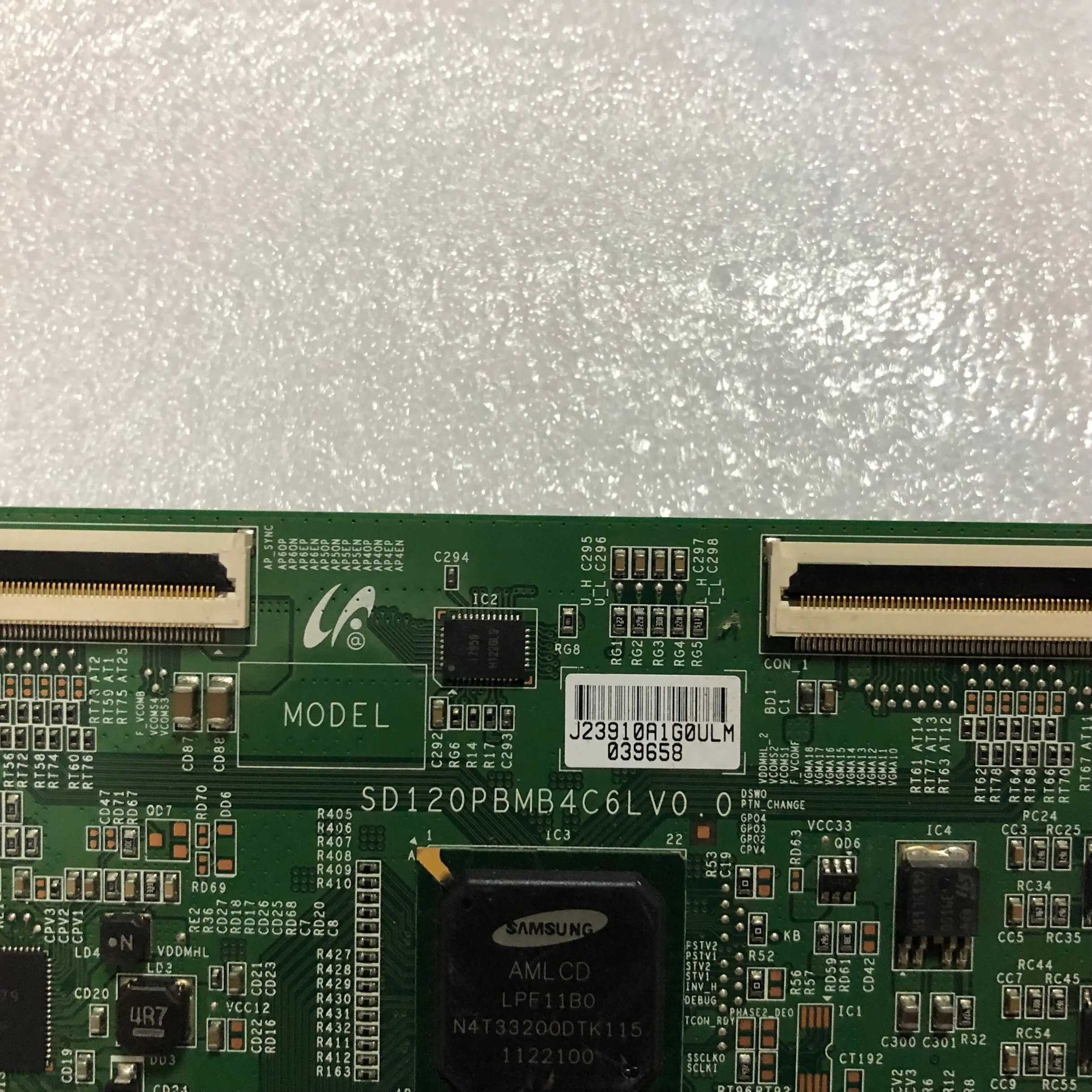 46 дюймов оригинальный 100% тест SD120PBMB4C6LV0.0 работа LTA460HQ12 логическая плата|ЖК-экраны и