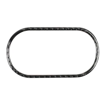 

For-Porsche MACAN Cayenne Car Carbon Fiber Sticker MACAN Cayenne Headlight Switch Panel Carbon Fiber Sticker