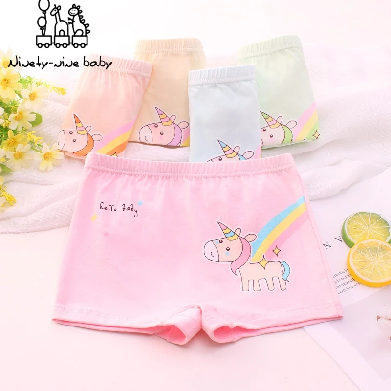 5 шт./Лот хлопковые трусы для девочек|Трусики| |