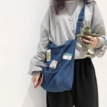 

Women's Solid Color Portable Canvas Bag Simple Shoulder Bag Casual Messenger Bags Shoulder Belt Pack Crossbody Bags