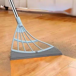 Magic Rubber Floor Cleaning Broom, Hand Broom, Animal Hair Brush