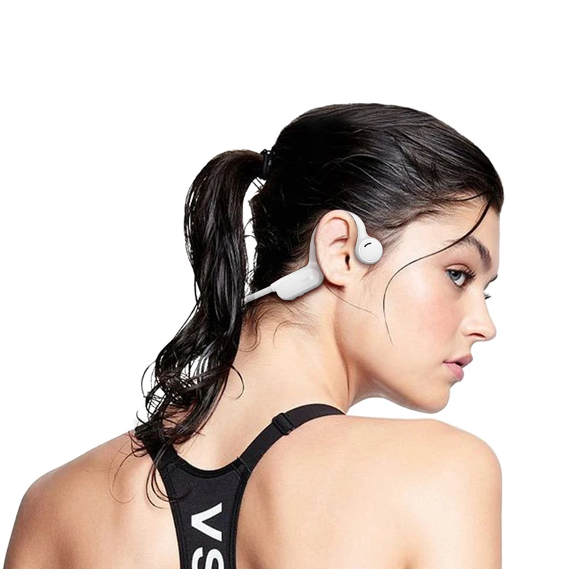 Оригинальные Bluetooth 5,0 Беспроводные спортивные наушники костной проводимости гарнитуры Громкая Связь Динамик водонепроницаемый беспроводной fone bluetooth