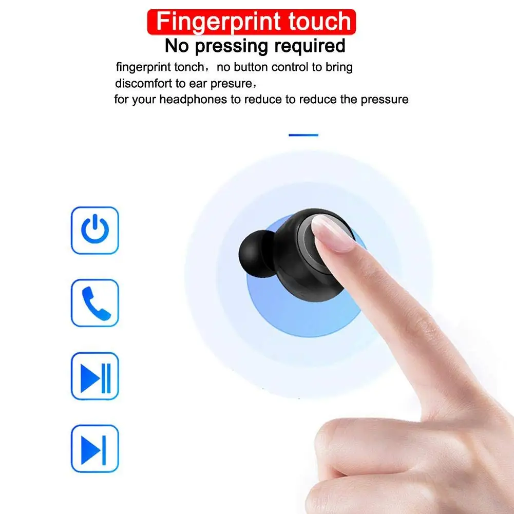 TWS BTH i30 настоящие Беспроводные стерео Bluetooth наушники с микрофоном беспроводные