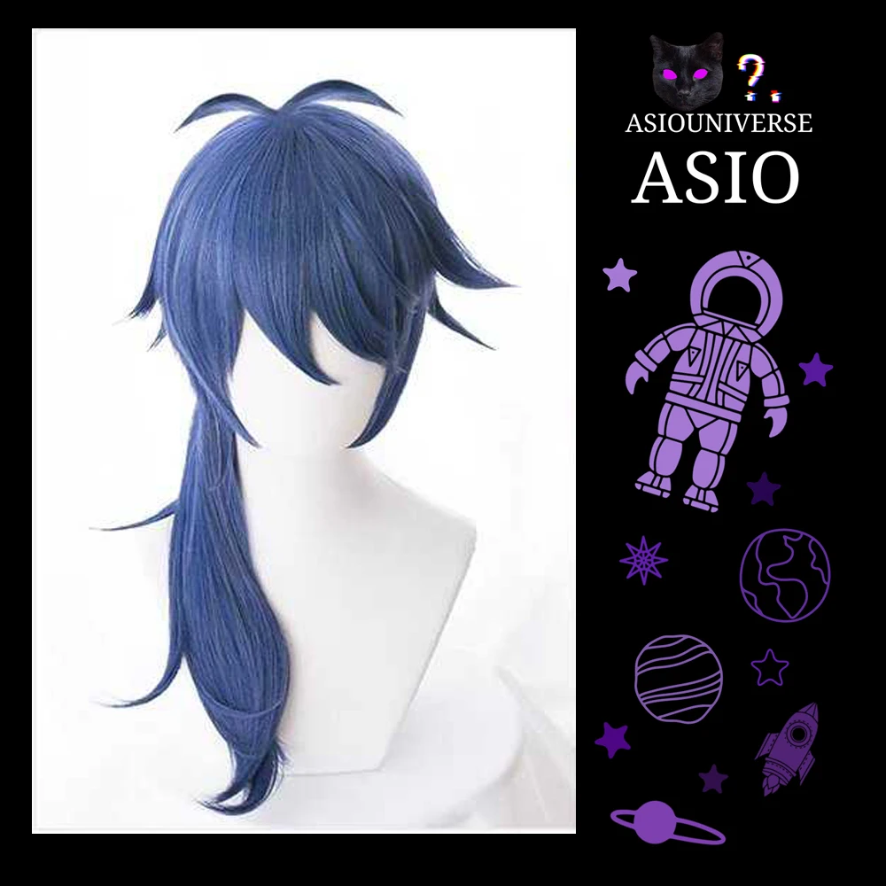 wig Гипноз Mic Division рэп Битва Косплей кости Arisugawa костюмы DRB Fling Posse Dead or Alive Косплей Костюм Полный комплект - Цвет: wig