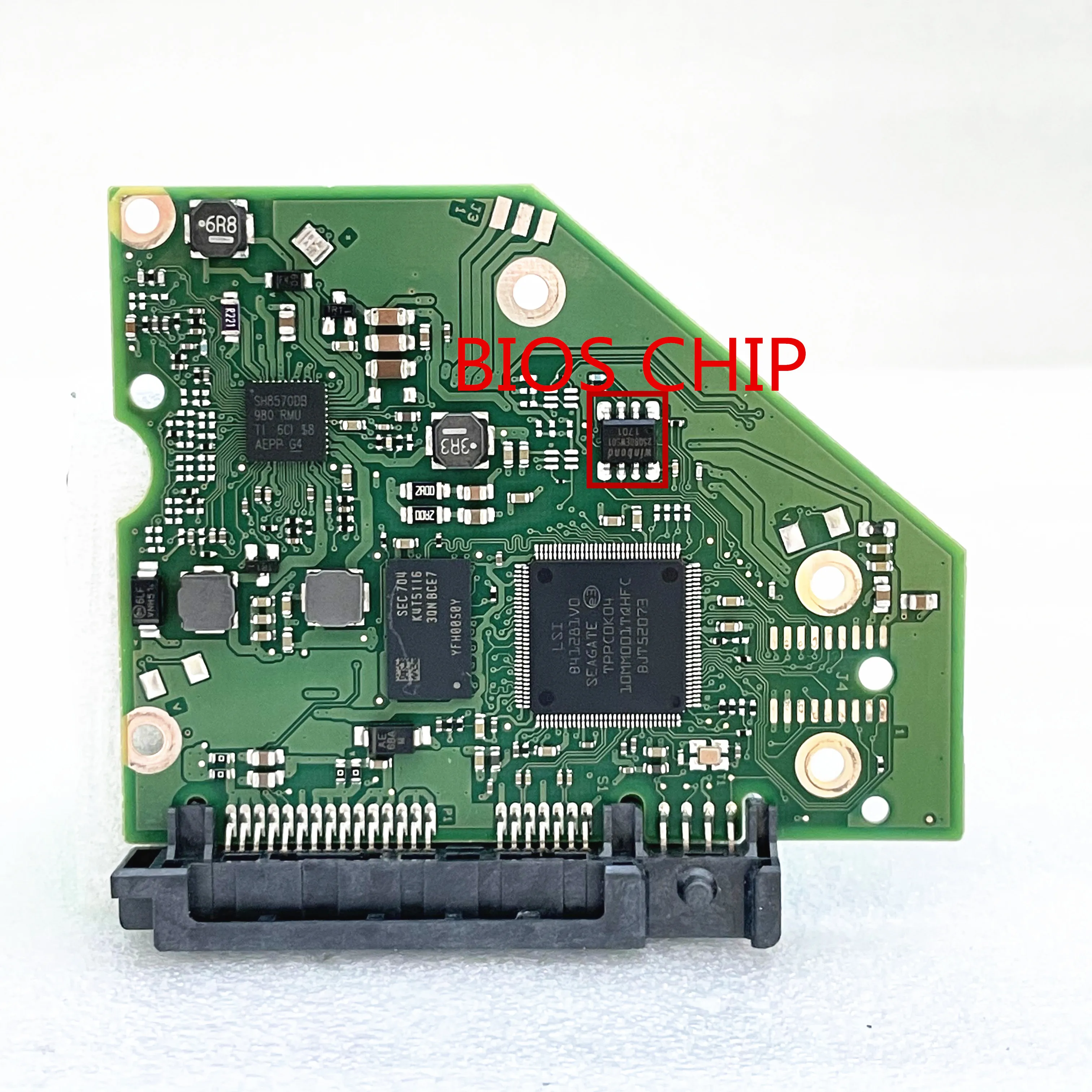 Seagate-número da Placa do Disco Rígido do Desktop 100762568 Rev a 2566 e St2000dx001 St3000dm001 - Imagem 3
