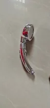 Shower-Head Stop-Button Rotating Water-Pressure Adjustable Degrees 360 with 3-Mode