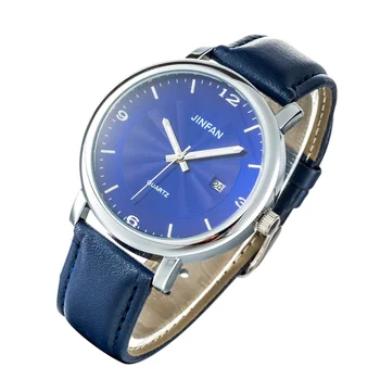 

1Pc Fashion Wrist Watch Quartz Watch Creative Wristband Wrist Decoration Black (Blue)