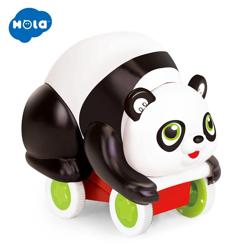 HOLA TOYS 3120 Милая мультяшная игрушка транспортные средства бегущая машина игрушка животное тигр/помилование ветер кукла младенца для детей Подарки