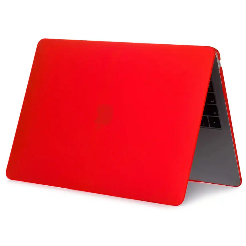 Твердый чехол для MacBook Air 11 Air 13 чехол для ноутбука A1465 A1466 Матовый Жесткий ПВХ чехол для Mac book Air Pro retina 11 12 13 15 чехол - Цвет: Red