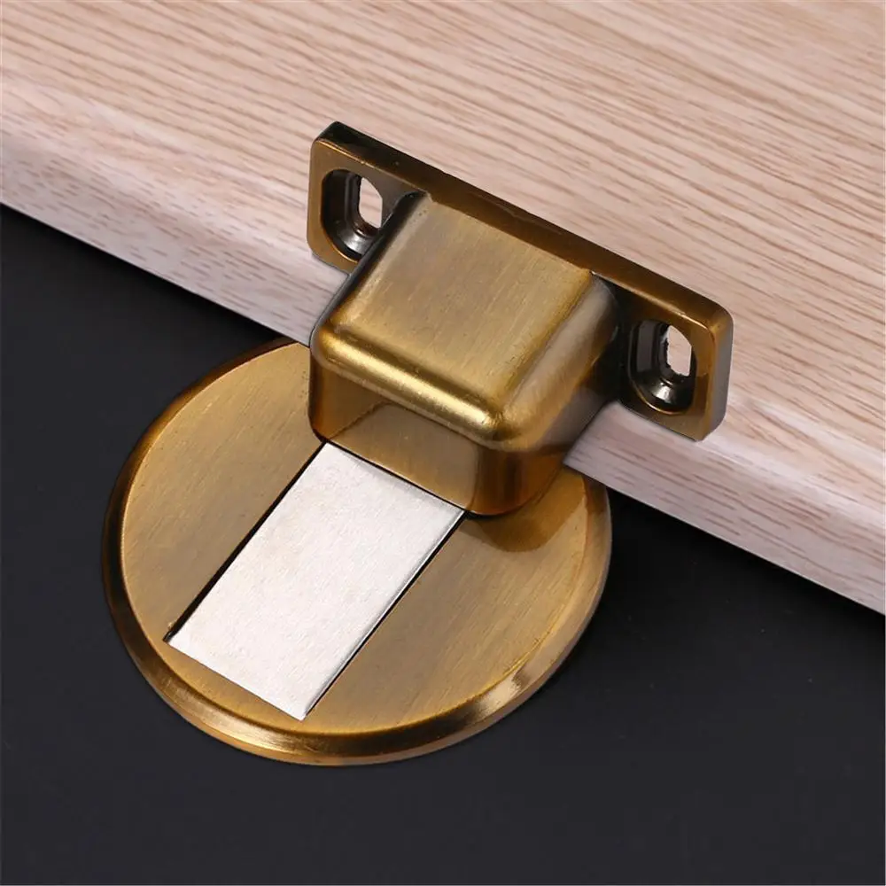 Door Stops 1 шт. присоска для двери, присоска для двери, невидимый анти-столкновения, удар из нержавеющей стали, магнитный дом,@ 30 - Цвет: Door Stops