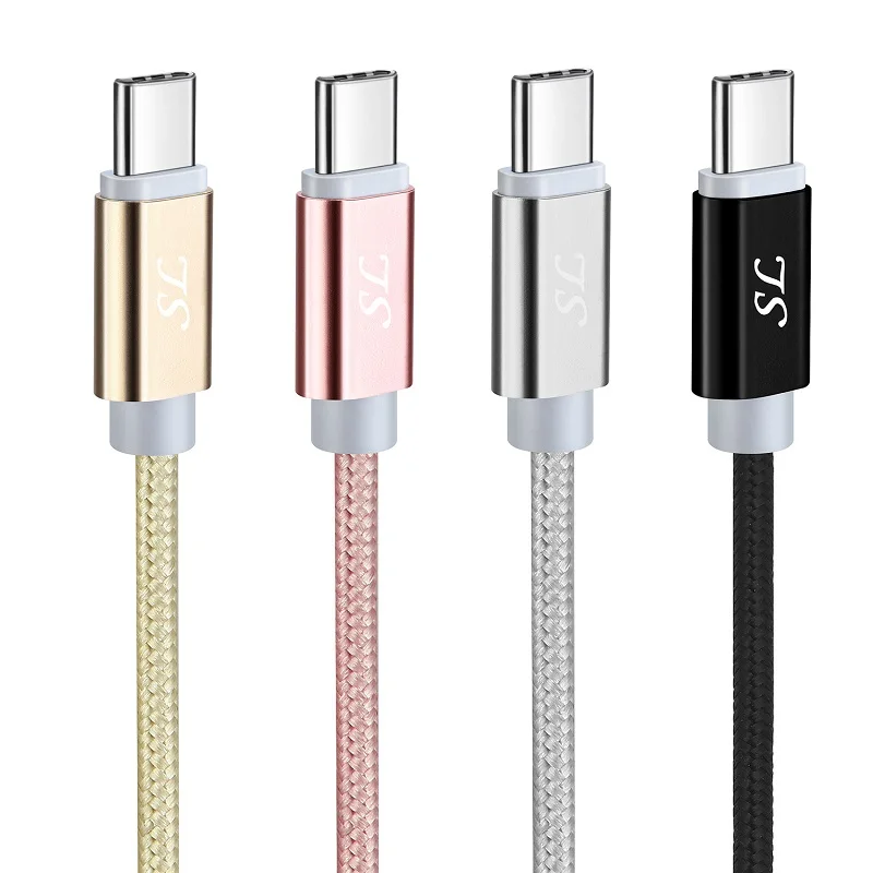 Оптовая продажа 10 шт./лот USB Type C 3 0 кабель с нейлоновой оплеткой для быстрой