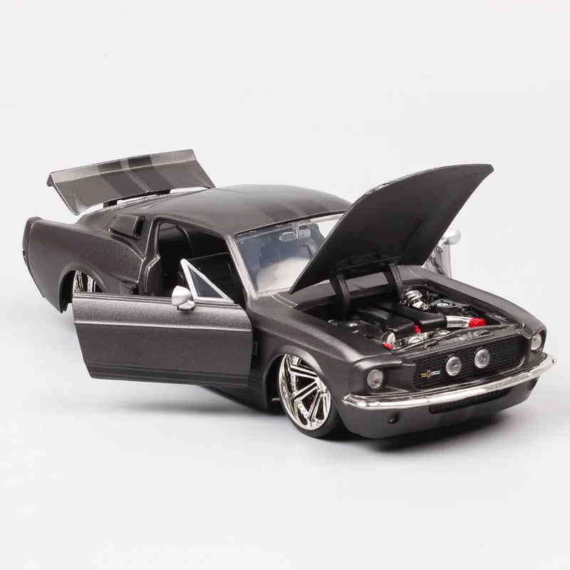 1/24 Jada классика 1967 ford Shelby Mustang GT500 fastback литье под давлением Модель Масштаб автомобиля игрушки автомобиль гонки для коллекции сувенир мальчик