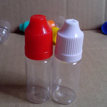 

10ml Eye Drop PET Hard Dropper Bottles With Childproof Cap And Long Tip For E-cig e Liquid Plastic Bottle Free Shipping