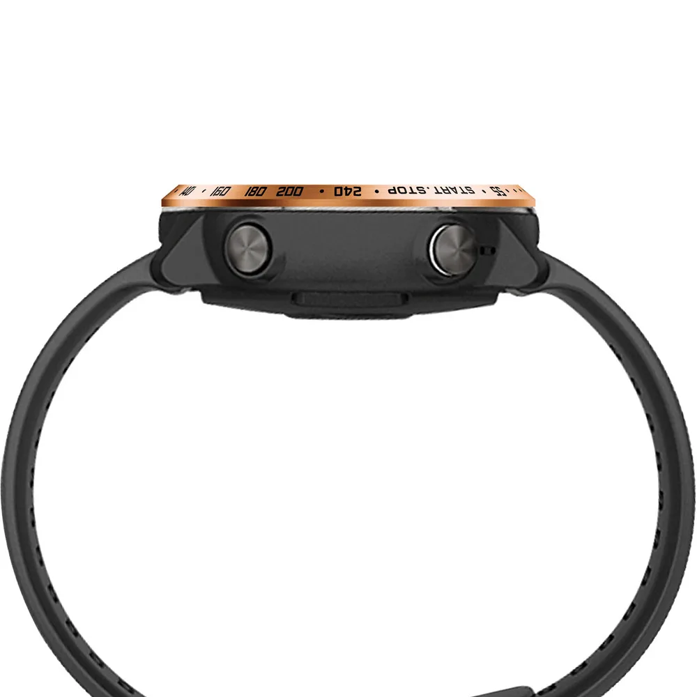 45# чехол для Garmin Forerunner 645 с кольцом для часов, клейкий чехол с защитой от царапин, чехол из нержавеющей стали, аксессуары
