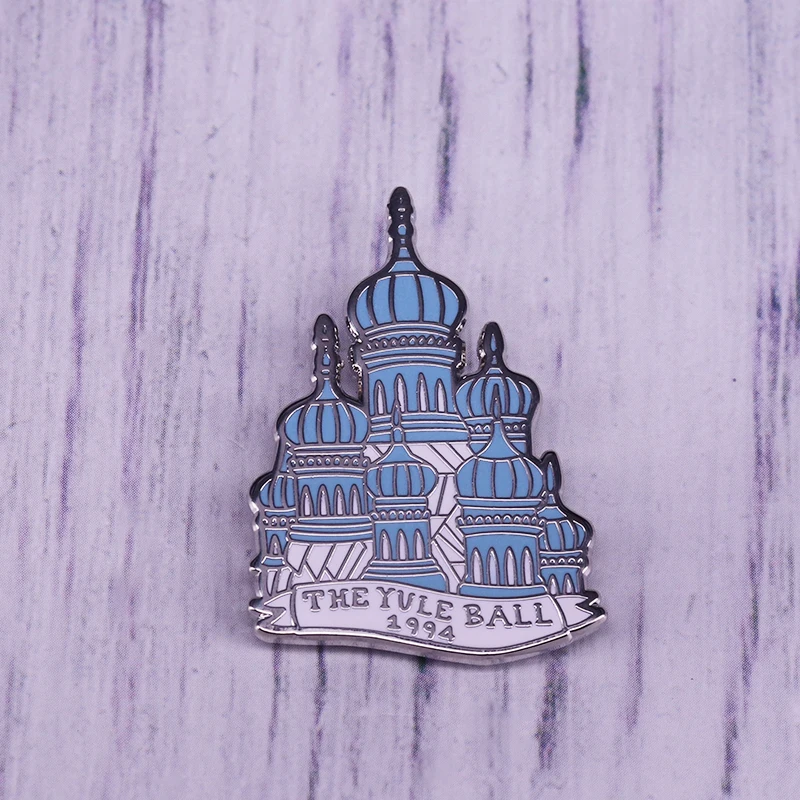 Эмалированная булавка Yule Ball 1994 в европейском стиле брошка на лацканы для