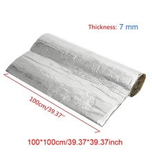 5mm/7mm/10mm Sound Deadener Car Heat Shield Insulation Deadening Material Mat N