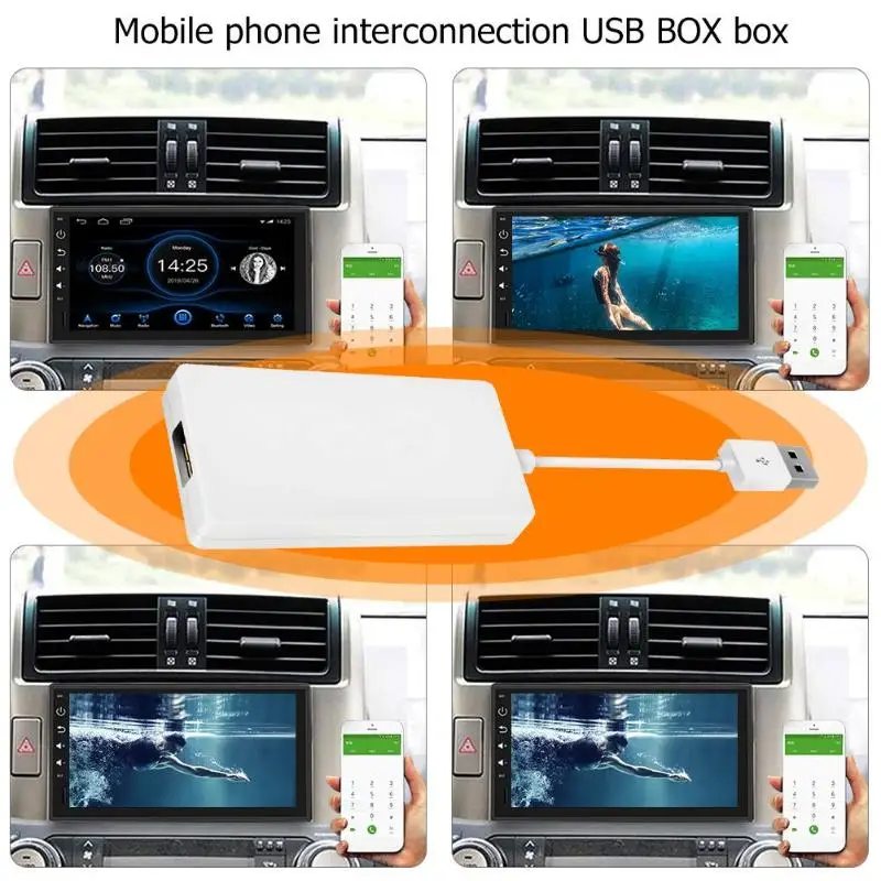 USB Smart Link Беспроводной bluetooth-ключ для Carplay Android Navi плеер