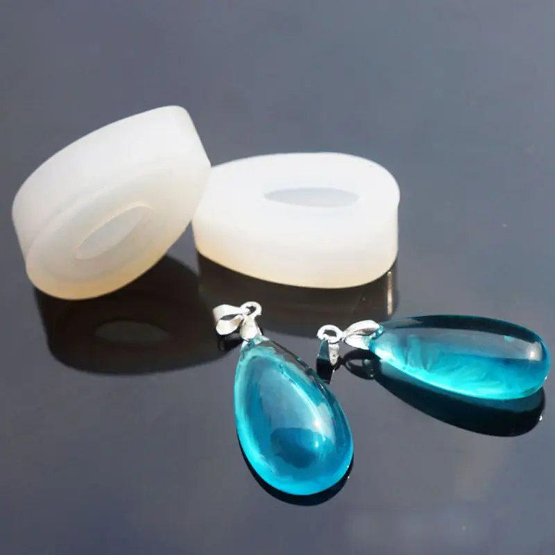 

6Pcs 3 Shapes Teardrop DIY Earrings Necklace Pendant Mold Resin Casting Art Craft Epoxy Resin Jewelry Making Tools