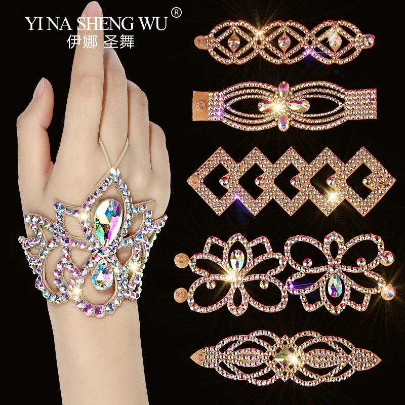 

Belly Dance Practice Bracelet Women Fashion Oriental Indian Dance Training Outfits Stage Bracelet Professional DanceAccessories