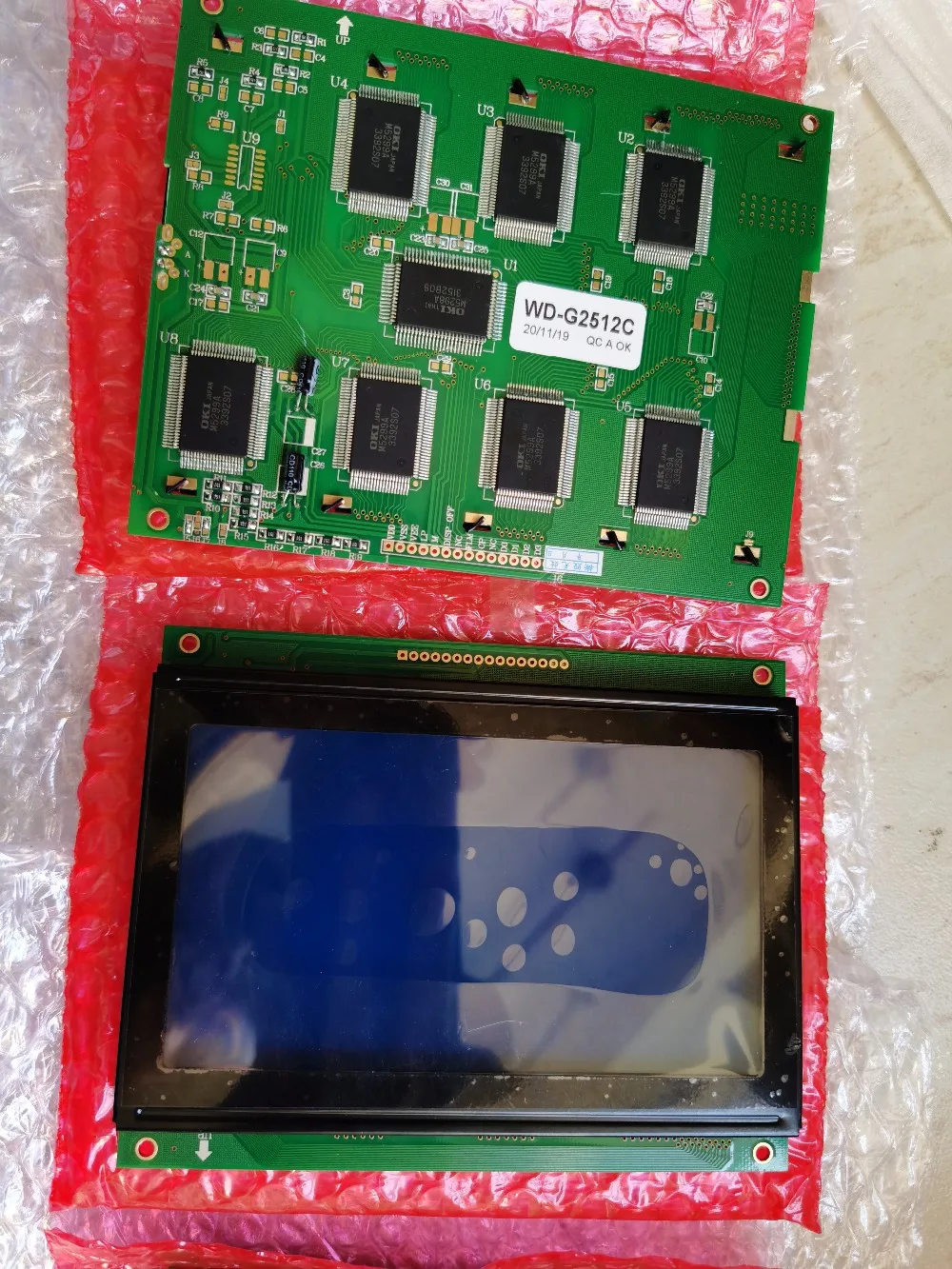 WD-G2512C совместимый ЖК-панель Синий