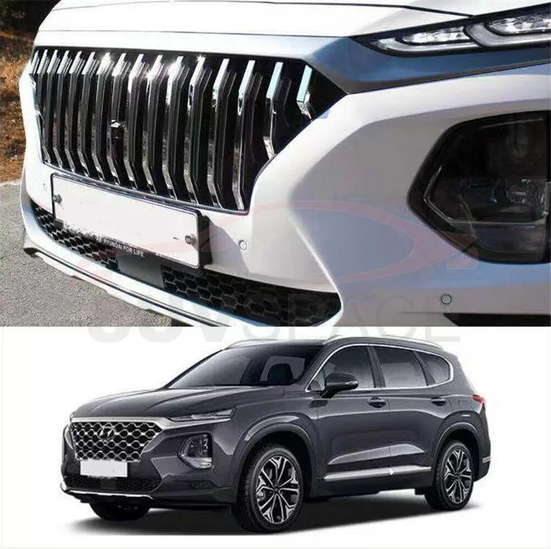 Стиль подходит для hyundai Santa fe sport передняя решетка