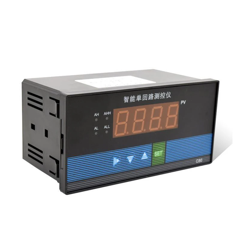 

Universal Input Temperature level pressure display controller meter sencond displayer 220V Voltage On/off Switch Output
