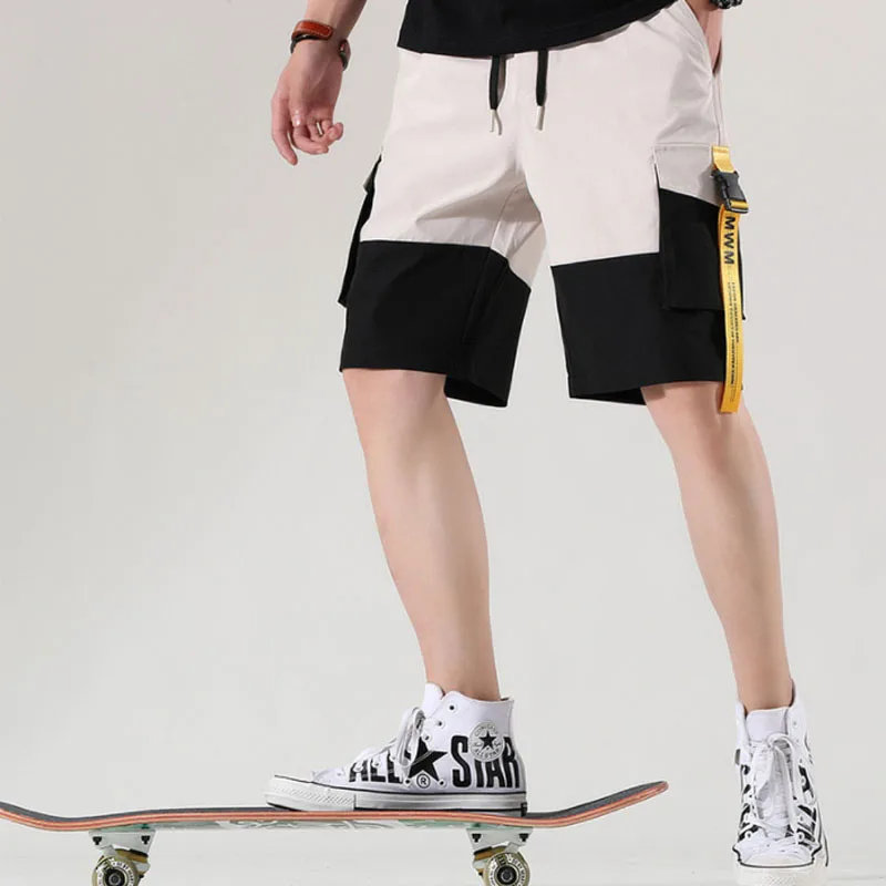 2021 Summer New Camouflage Cargo Shorts Men Casual Cotton Overalls Short Pants Fashion Loose Big Size Men Shorts Dropshipping