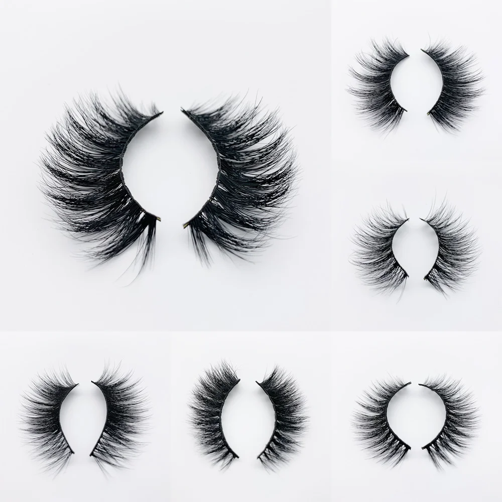 YuBeauty 3D норковые ресницы натуральные длинные крест-накрест толстые кудрявые ресницы см-серия
