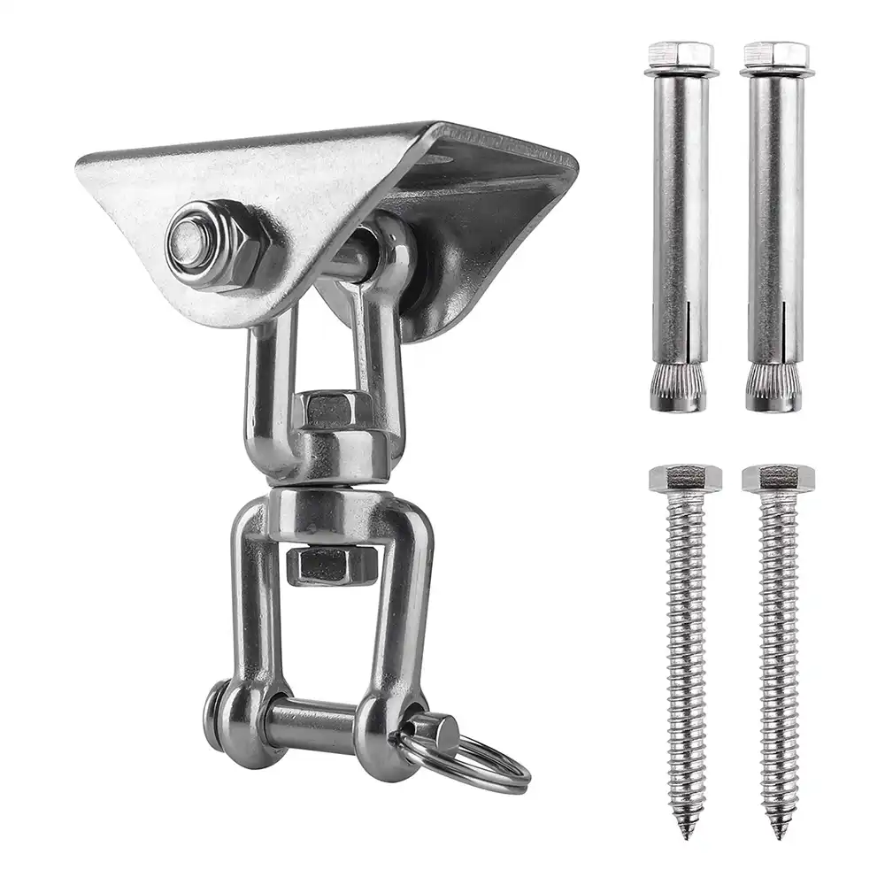 Stainless Steel Hanging Outdoor Rotation Swing Hanger Ceiling Wall