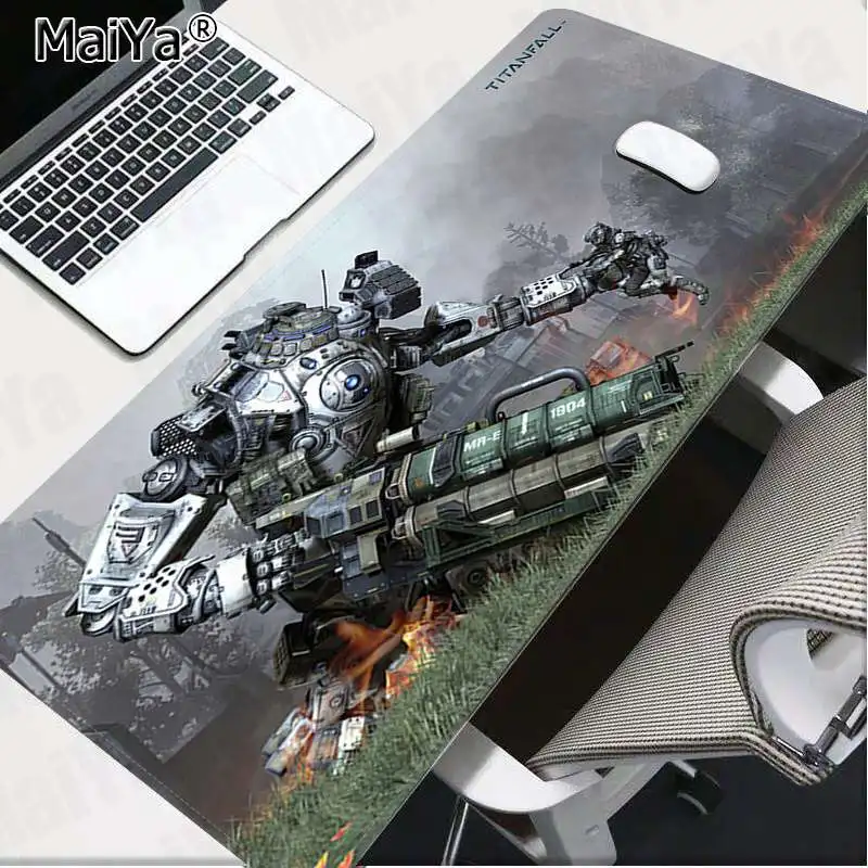 Lock Edge 40X90cm Maiya Titanfall обои Блокировка края коврик для мыши игра скорость/Управление версия большой игровой коврик для мыши - Цвет: Lock Edge 40X90cm