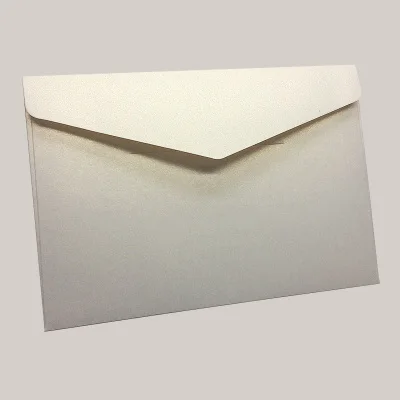 pearl 50pcs 50 шт./упак. в западном стиле конверты Винтаж жемчужная бумага, 250 г/см Бизнес, свадебные, вечерние, Anniversity конверты 193 мм X 133 мм - Цвет: pearl 50pcs