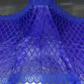 

Latest african bazin riche fabric african lace fabric 2020 high quality swiss cotton dubai lace fabric french bazin brode 5yards