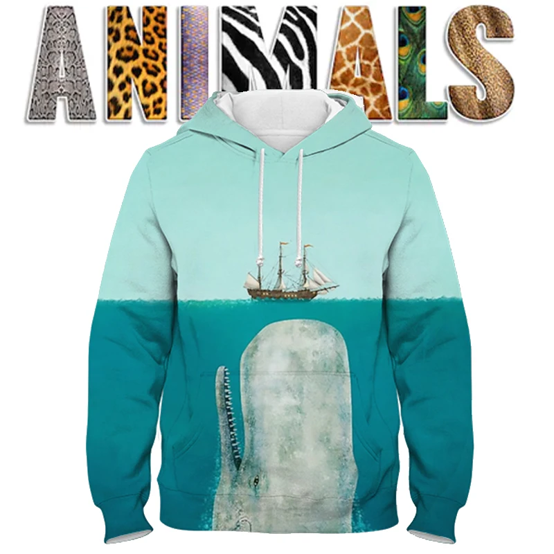 

3D Print Animal World Baby Boy Clothes Teens Hoodies Children's Clothing Boys Hoody Sweatshirt Harajuku Streetwear Girl Hoodies