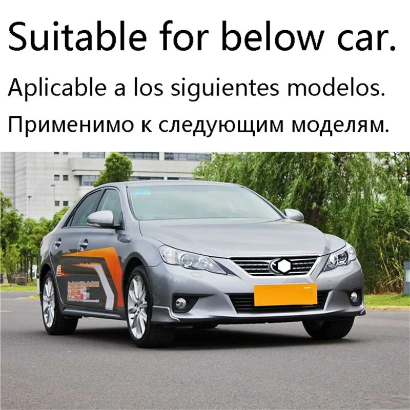 Автомобильные Защитные молдинги модифицированные Спойлеры для Toyota MARK X 10 11 12 13 14 15
