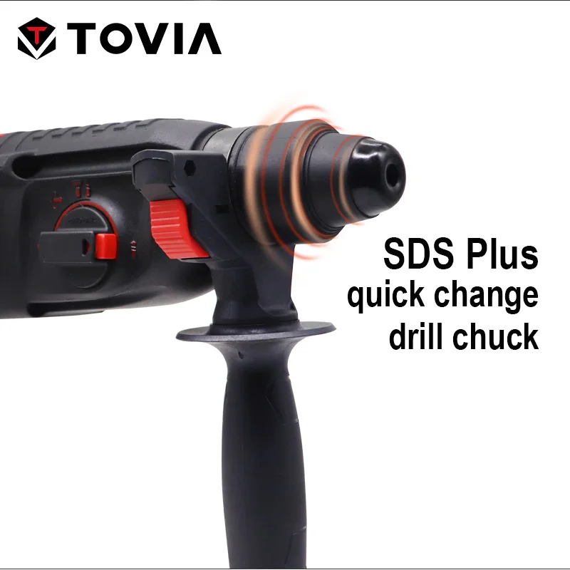 TOVIA 850 Вт Электрический роторный молоток SDS Plus сверлильный патрон 220 В