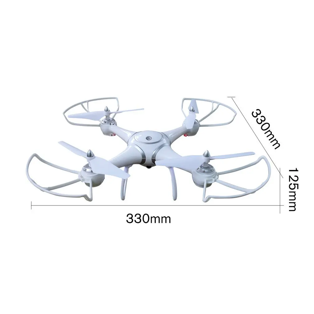 S7W Смарт селфи RC Квадрокоптер Дрон самолет с Wi-Fi FPV 0.3MP HD камера в реальном времени удержание высоты 3D сальто