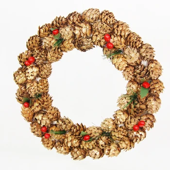 

Christmas gift pendant door frame pendant pine cone ring pendant scene window decoration ornaments