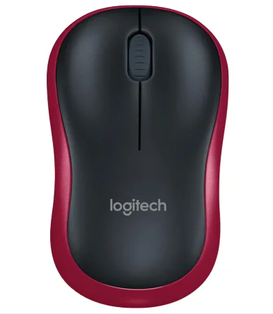 Беспроводная мышь с клавиатурой logitech MK270/M185 Combo 2,4 GHz USB приемник отключение-бесплатное подключение для ПК ноутбука домашнего использования - Цвет: M185 Mouse - Red