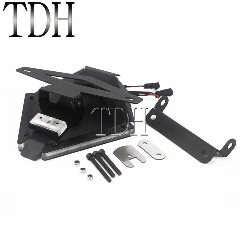 2012- LED Indicator Complete Fender Eliminator Kit Tail Tidy Licence Plate Bracket for Ducati 1199 1299 899 959 Panigale RS
