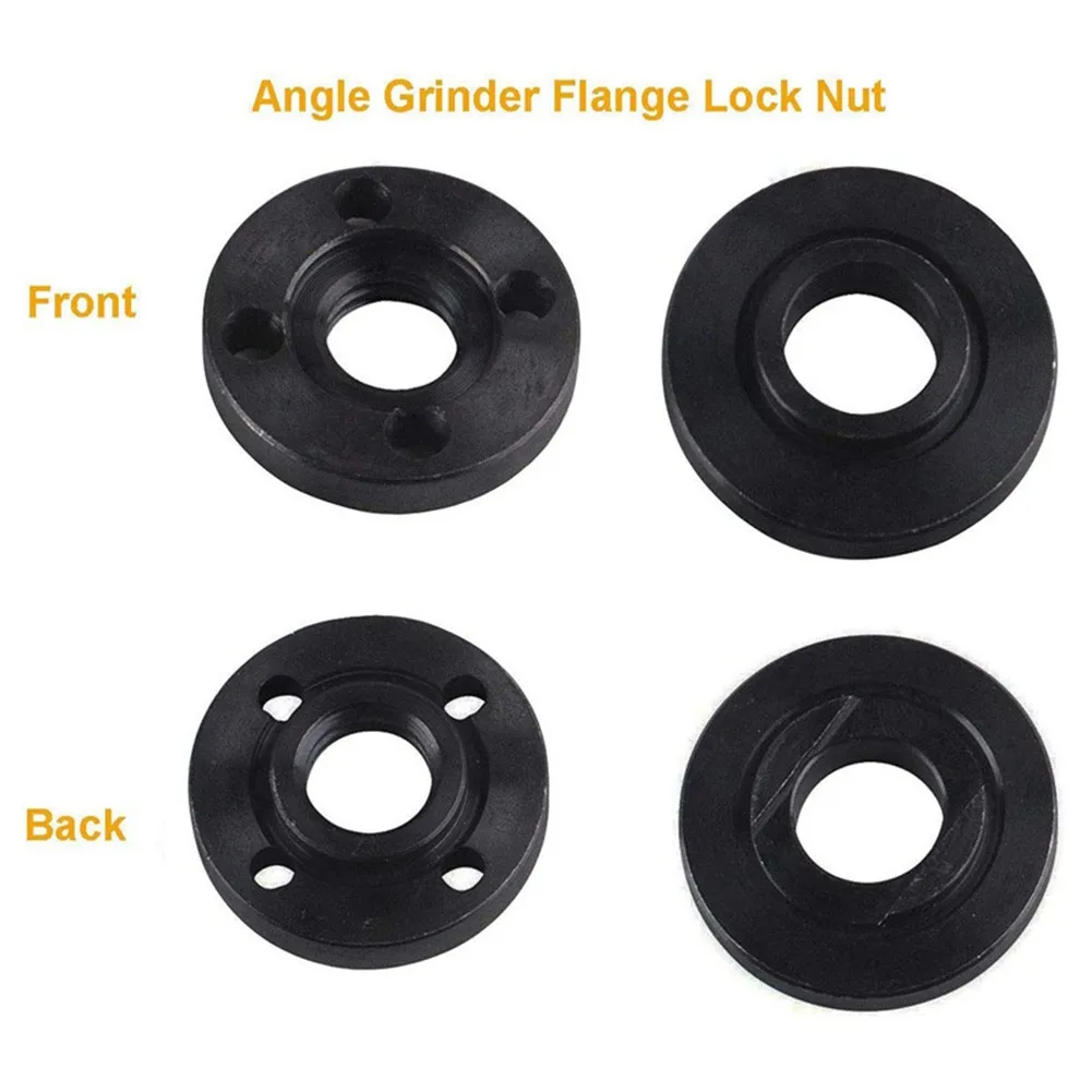 Multi-function 2x/Kit M14+2x/Kit 5/8-11 Thread Angle Grinder Flange Lock Nuts Set Abrasive Power Tools New Arrival best drill for electrician